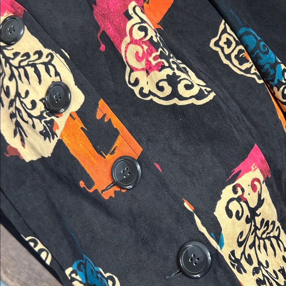 Briggs New York Multicolor Patterned Button Down … - image 7